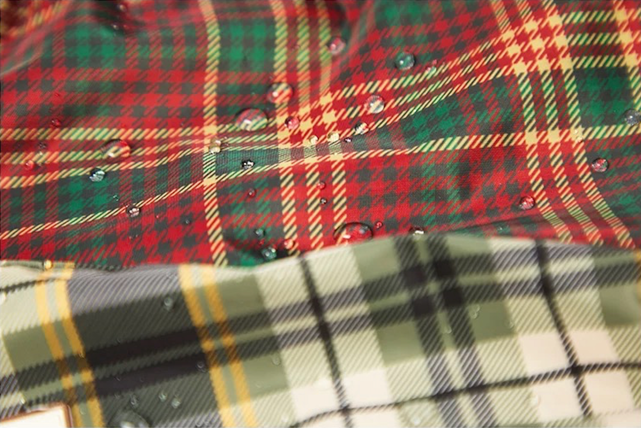 Stripe Waterproof Windbreaker