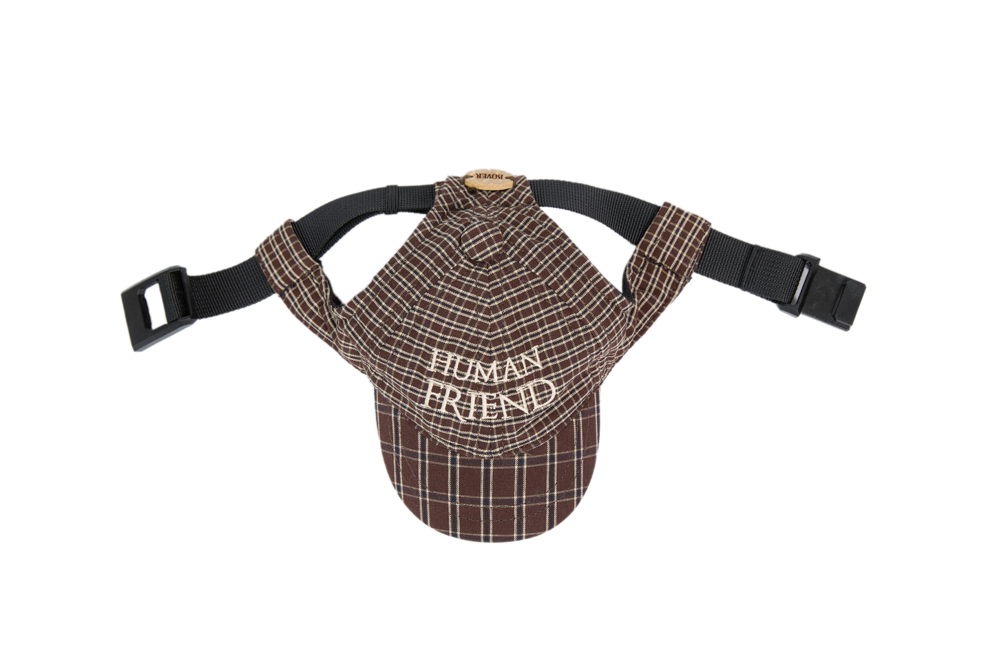 BOVER Pet Baseball Cap - Magnetic Buckle with Coconut Tag