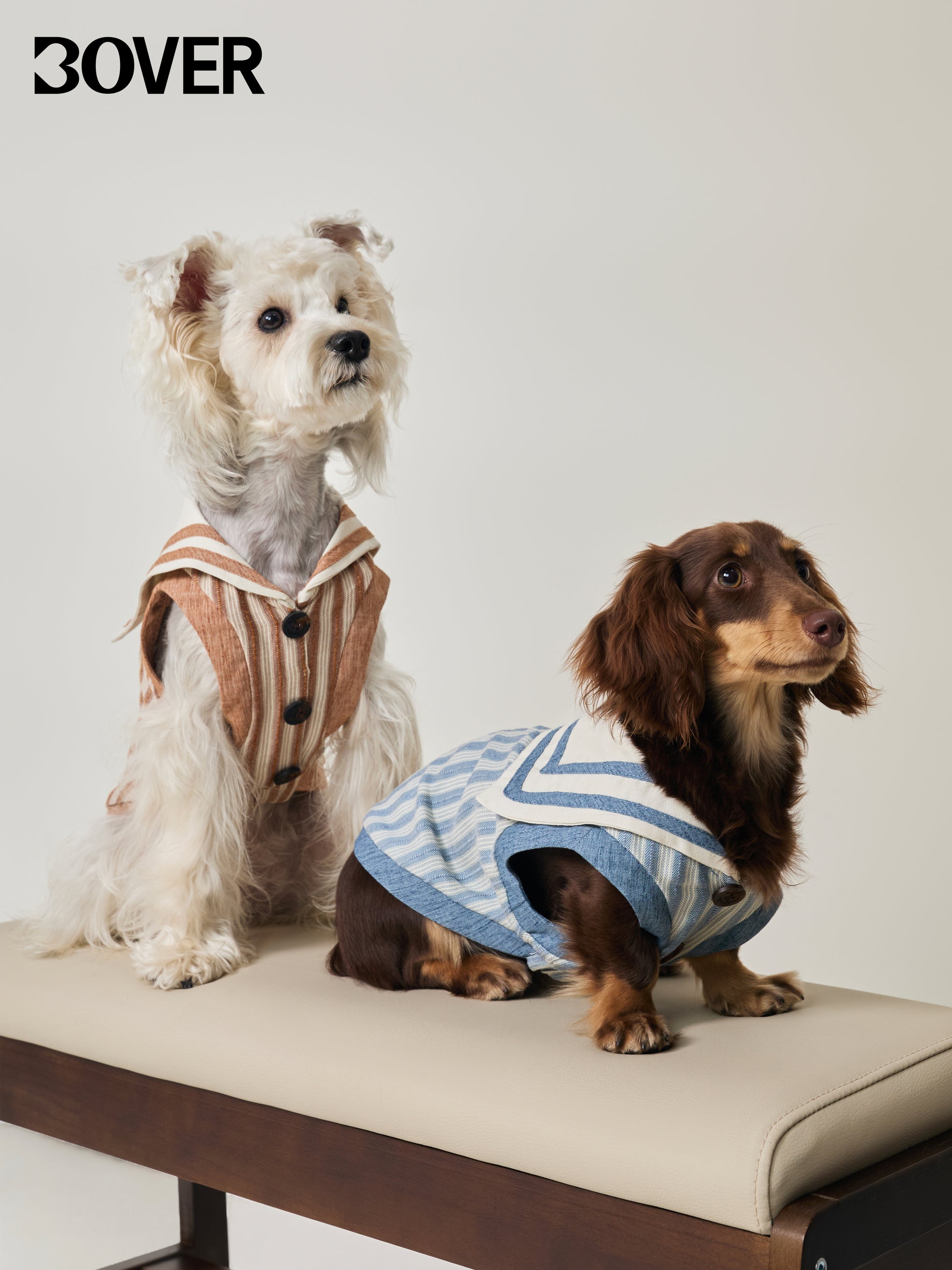 BOVER Navy Style Pet Shirt