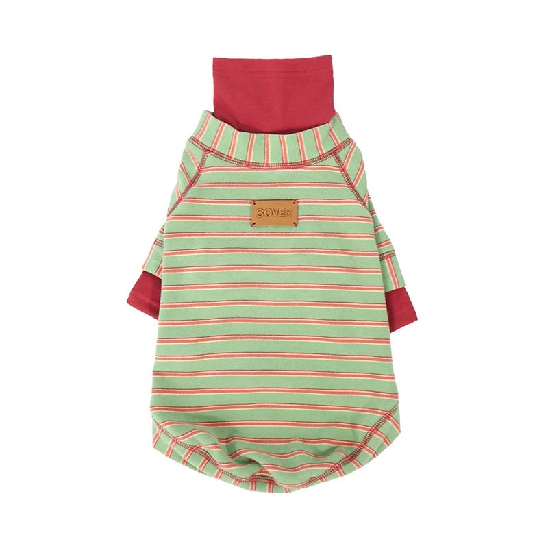 BOVER "Homebody Dog" Velvet Shirt - Cozy Pet Loungewear