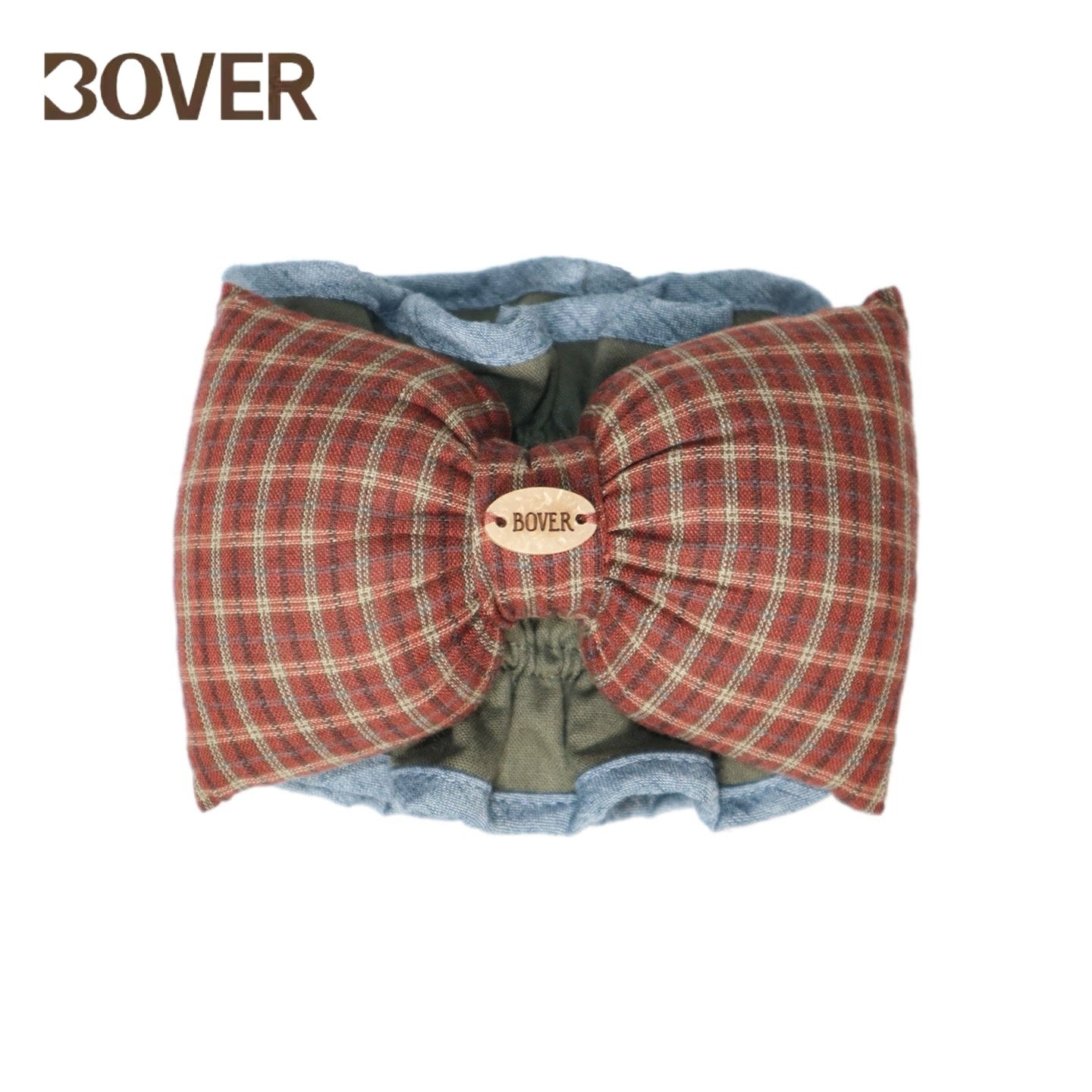 BOVER Pet Ear Protector - Adjustable Bow Design with Breathable Comfort