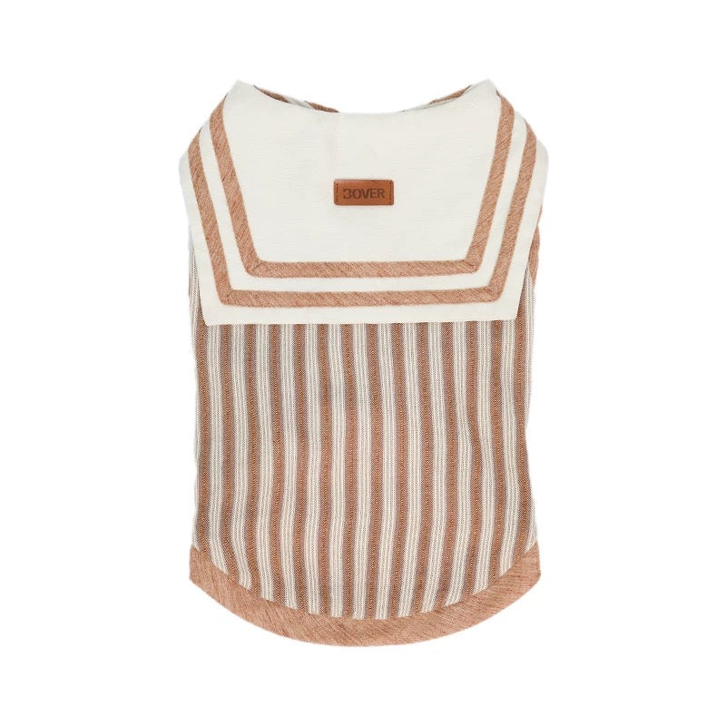 Orange Navy-Themed Dog Apparel