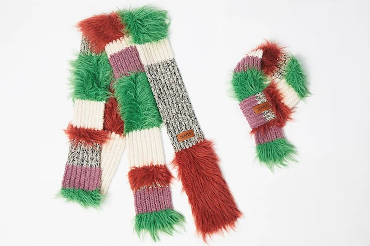 BOVER Color-block Pet Scarf (Pet Version)