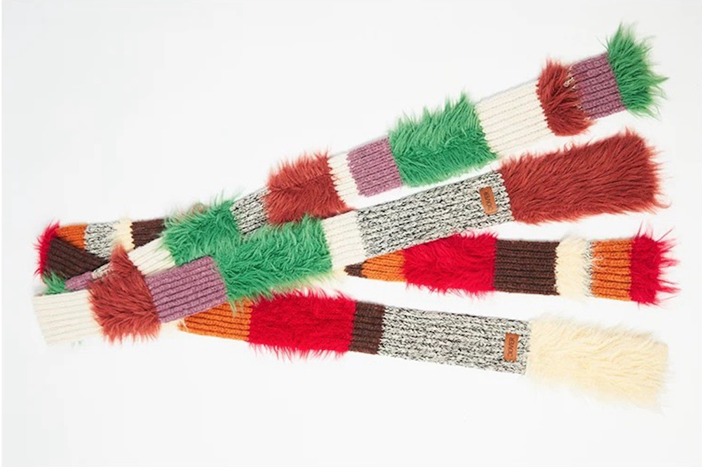 BOVER Color-block Scarf (Human Version)