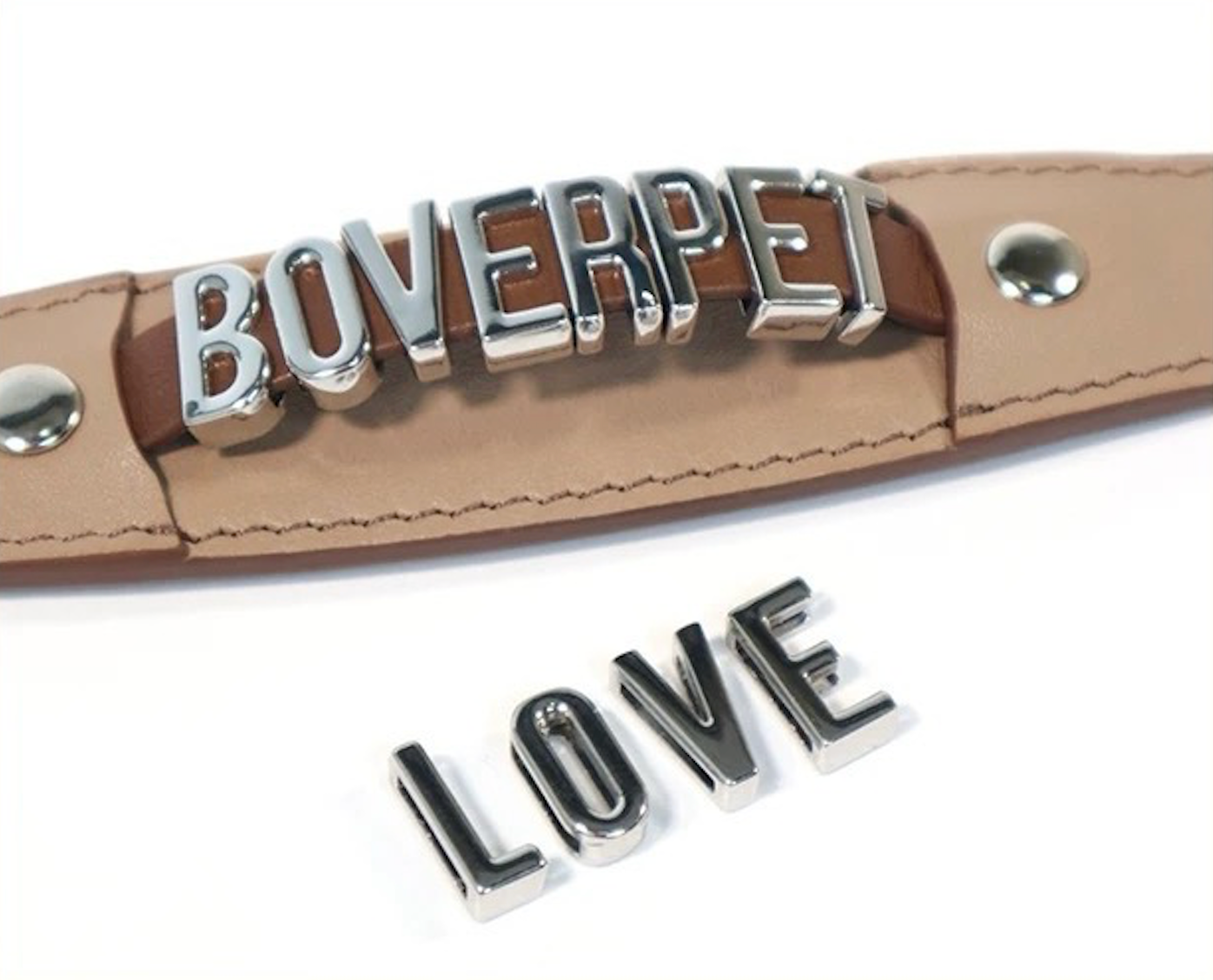 BOVER Custom Letter Collar