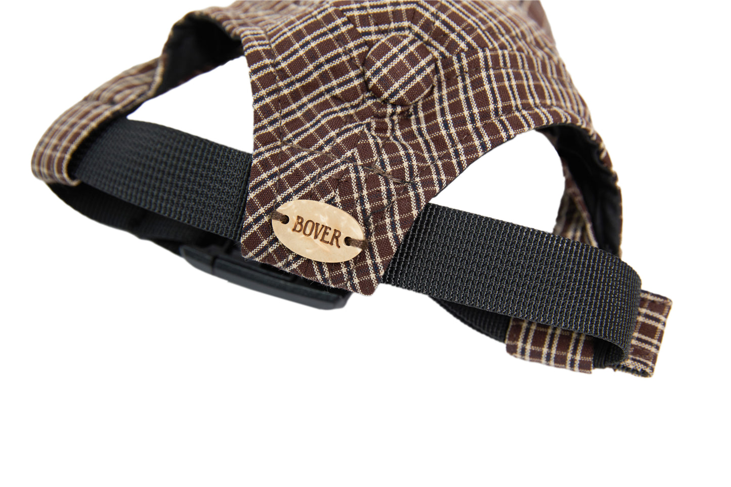 BOVER Pet Baseball Cap - Magnetic Buckle with Coconut Tag