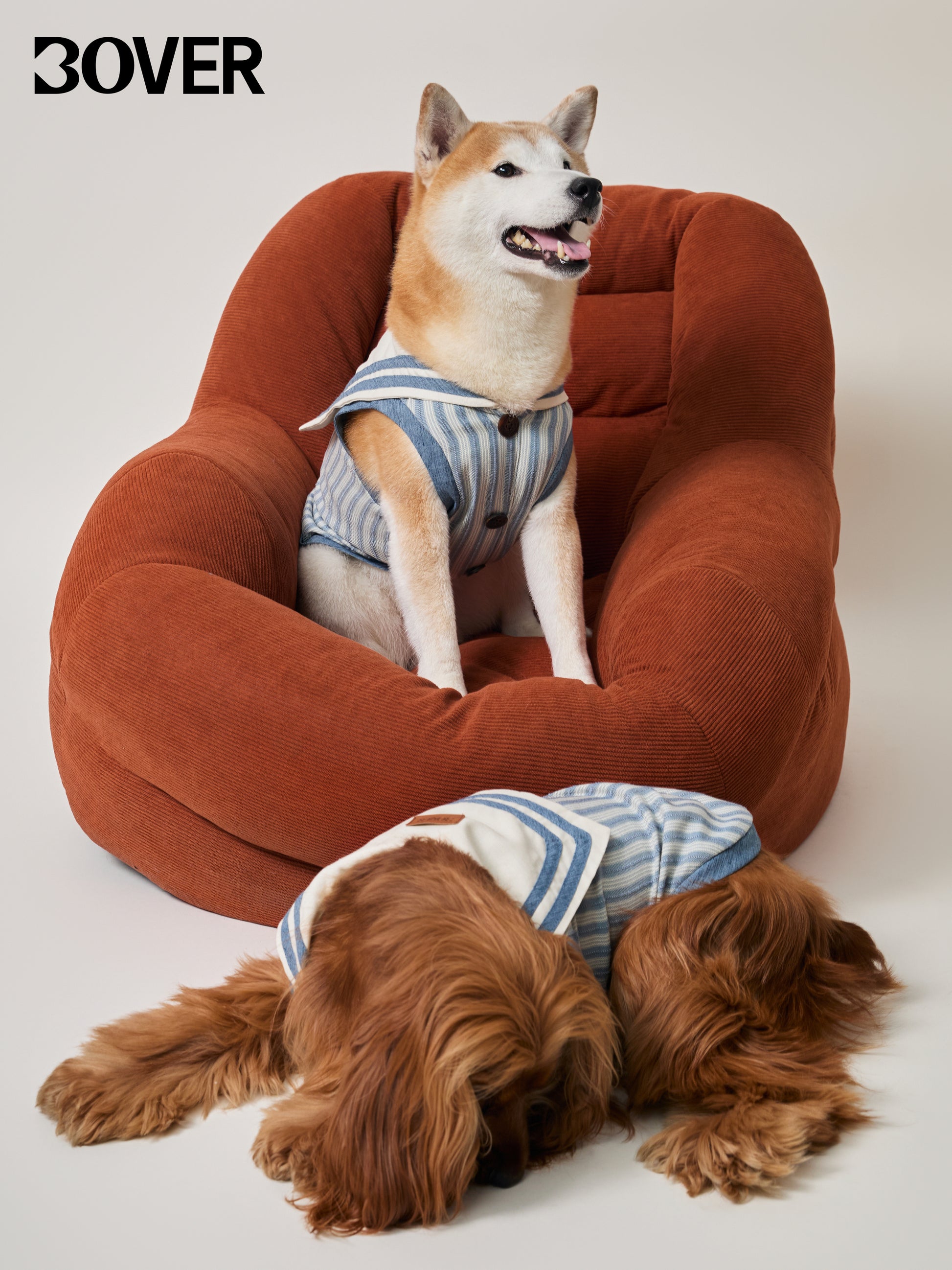 BOVER Navy Style Pet Shirt