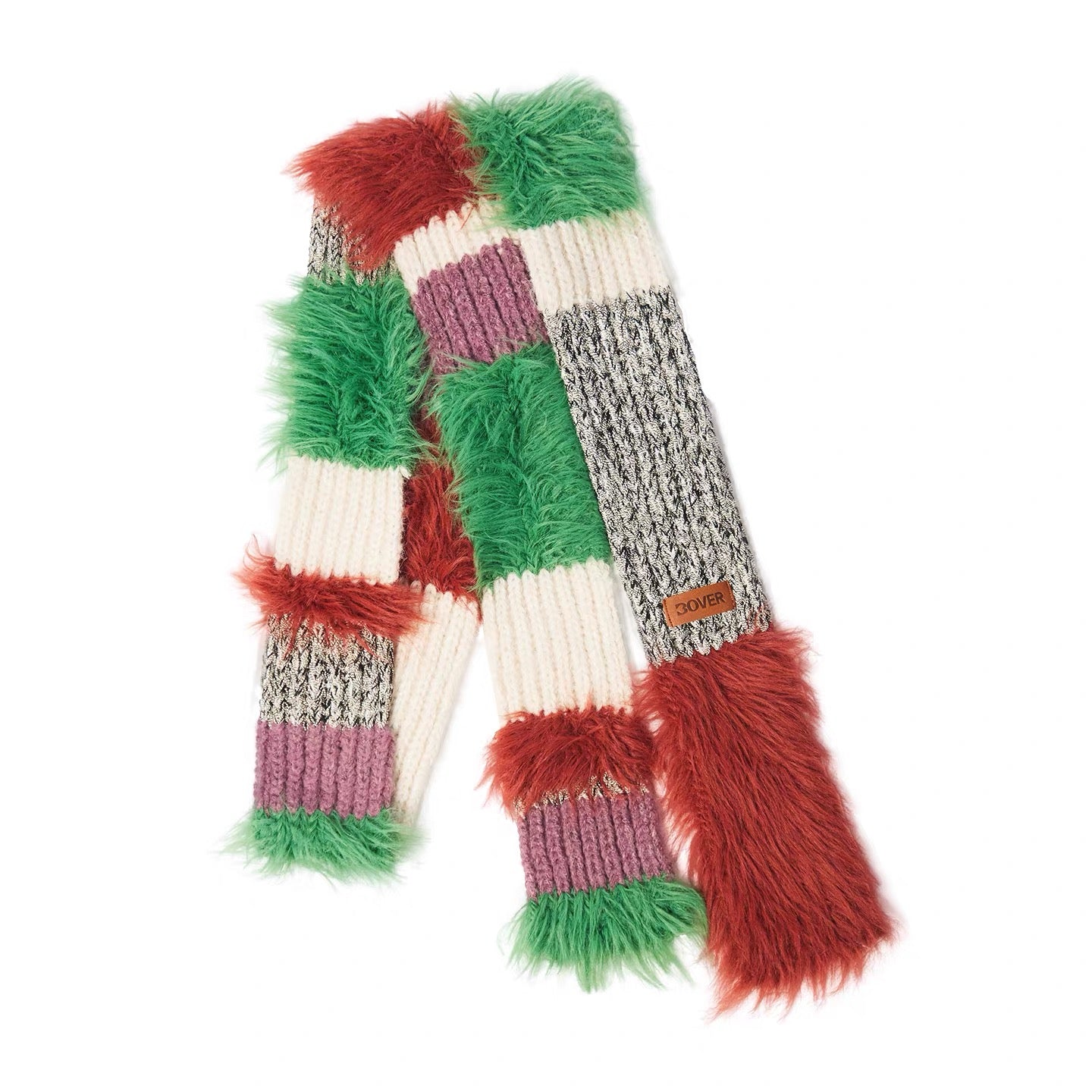 BOVER Color-block Scarf (Human Version)